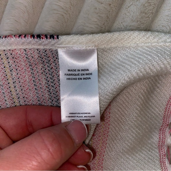 Anthropologie Sunrise Embroidered Kimono Woven Cotton OS $108 - Picture 8 of 8